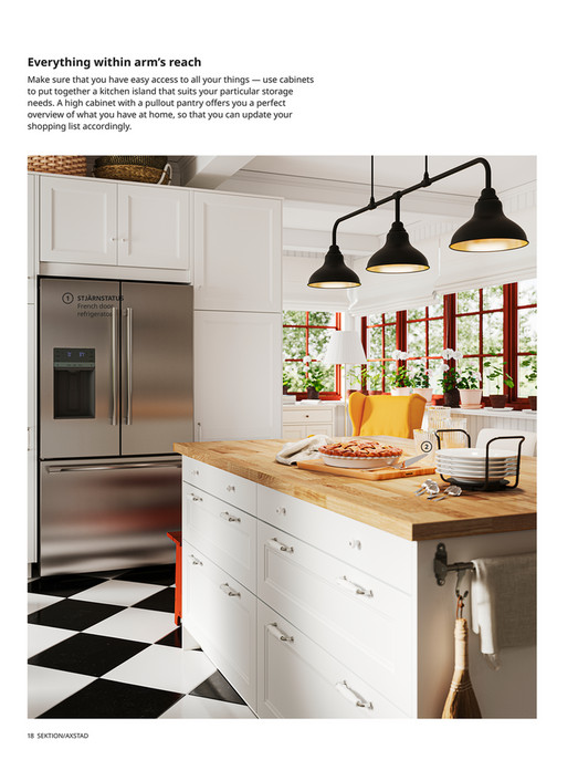 IKEA 2024 Kitchen Brochure | Kitchen Refresh Ideas - Page 18-19