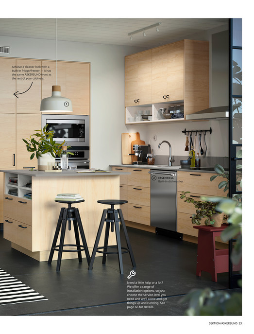 IKEA 2024 Kitchen Brochure | Kitchen Refresh Ideas - Page 22-23