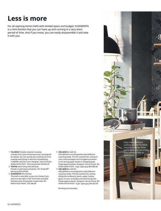 IKEA 2024 Kitchen Brochure | Kitchen Refresh Ideas - Page 62-63