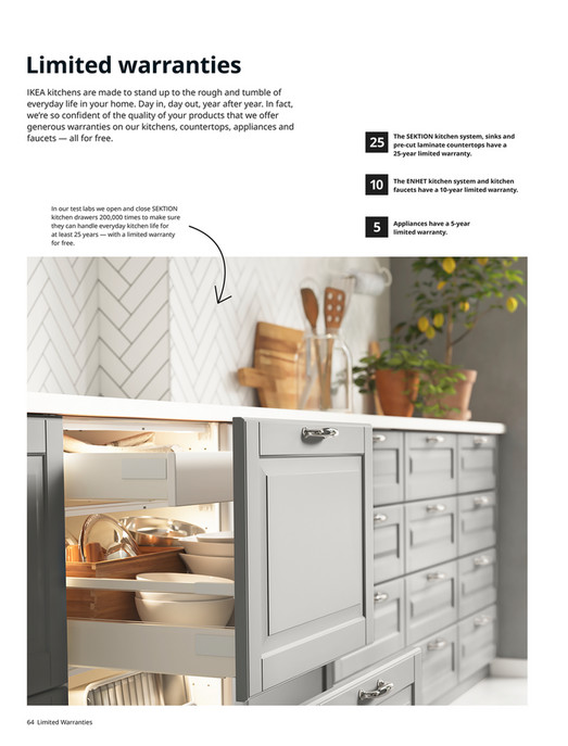 IKEA 2024 Kitchen Brochure | Kitchen Refresh Ideas - Page 64-65